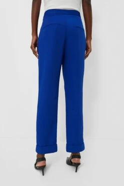 Sapphire Blue Duncan Trouser -ULLA JOHNSON SHOP PDW29nAyjC2MlLC9Sn1HyLfUiPAxupMl 1