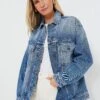 Weekend Max Mara Navy Light Pio Denim Jacket