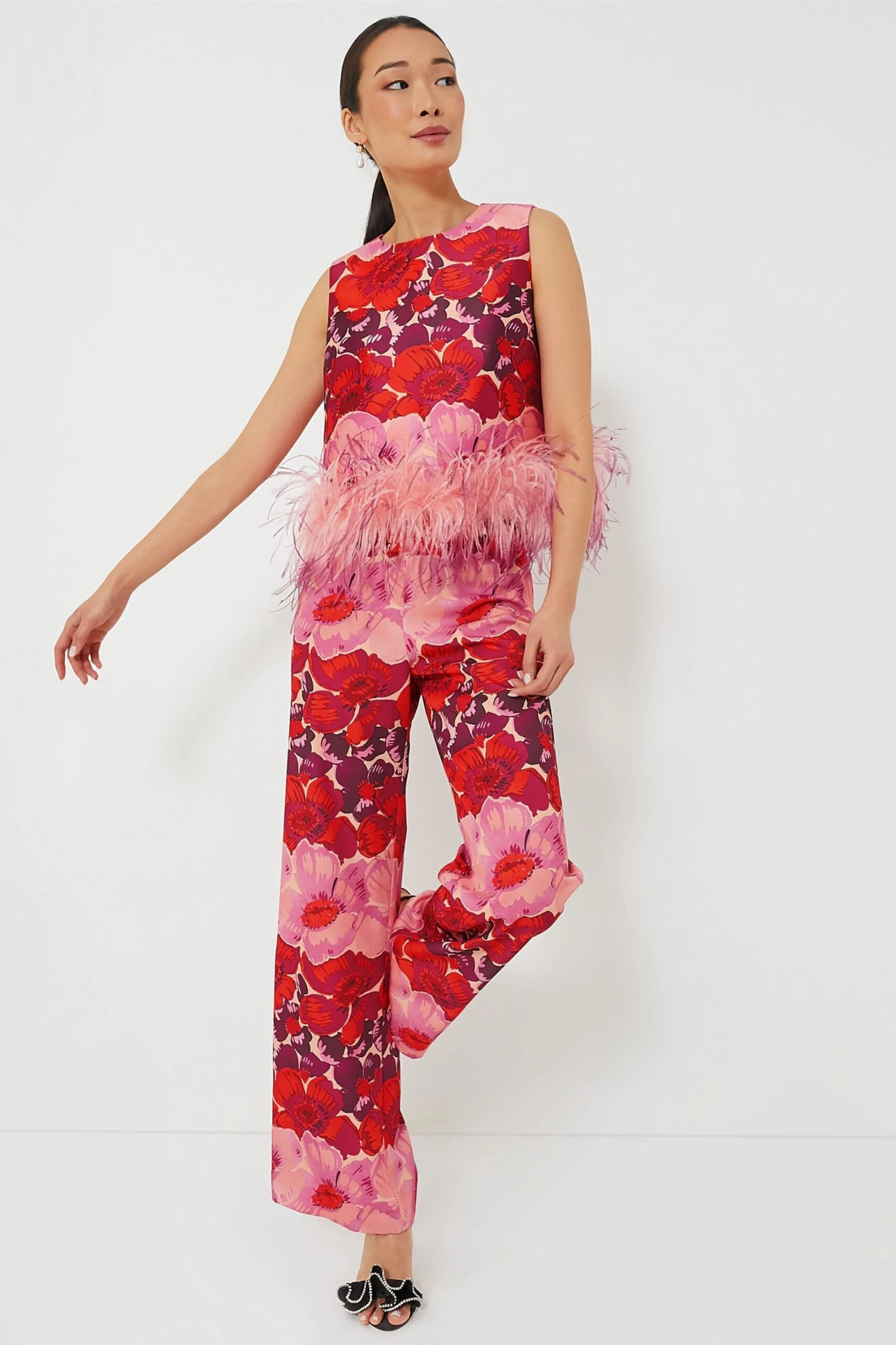 Poppy Stripe Erin Pants 2 Poppy Stripe Erin Pants - Image 2