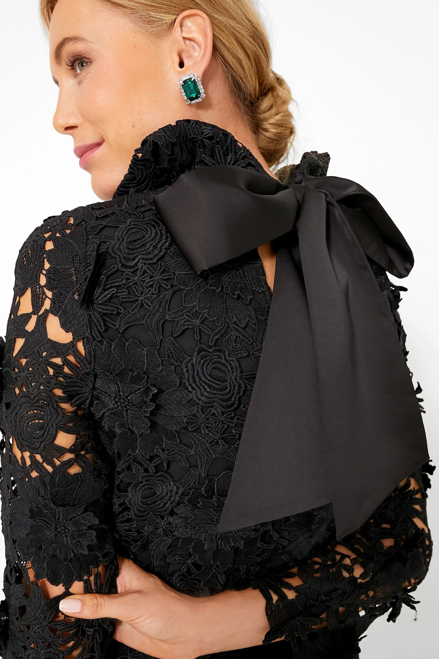 Guipure Lace Daphne Dress 2 Guipure Lace Daphne Dress - Image 2