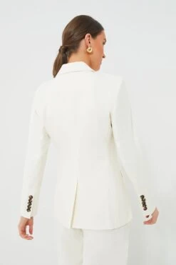 Veronica Beard Off White Fevre Dickey Jacket -ULLA JOHNSON SHOP QGvsvDznpMjmsOLVlcF2FWTUhCIIvnbl 1