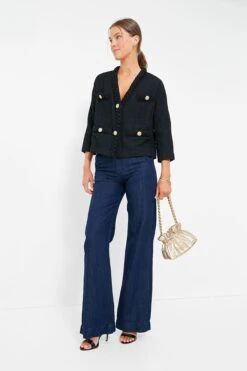 Black Clodagh Tweed Jacket -ULLA JOHNSON SHOP RRkhOynXxAeHS7N8szSScrB7dyGuMce5 1