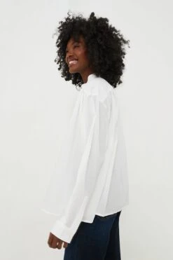 Vanessa Bruno Blanc Calvin Blouse -ULLA JOHNSON SHOP RdvcmfTvMDu859jhrL8hL6JObPAU3lvR 1