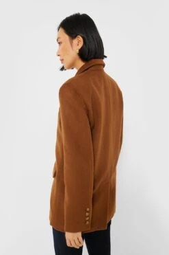 Walnut Wool Cashmere Atelier Blazer -ULLA JOHNSON SHOP RpkFIVZNpza6UAbFFxN7M3LUWD0nLFS9 1