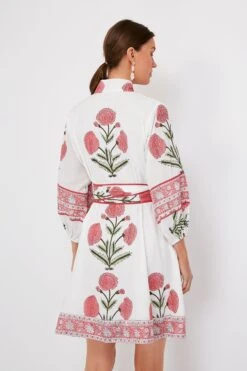 Rosy Marigold Flounce Shorty Dress -ULLA JOHNSON SHOP RqtczprV6Jde3r0YDkJd1F39FlxPDELH 1