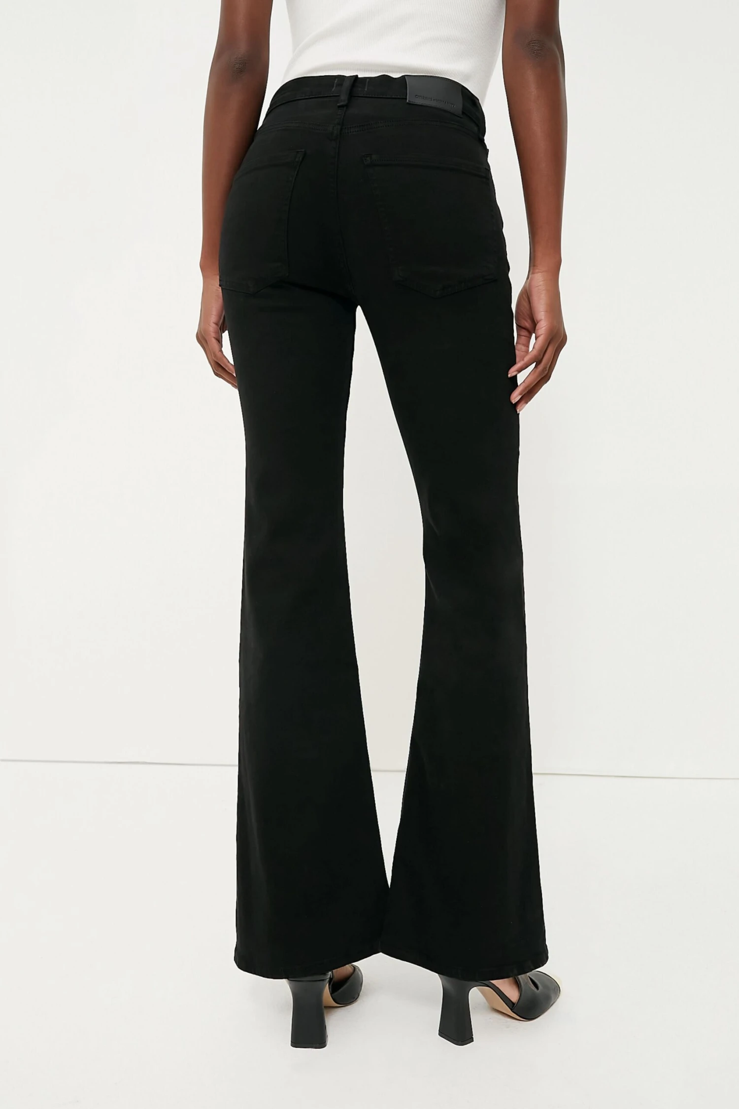 CITIZENS OF HUMANITY Plush Black Isola Flare 4 CITIZENS OF HUMANITY Plush Black Isola Flare - Image 4