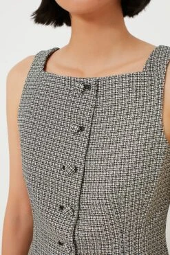 Black Tweed Amira Top -ULLA JOHNSON SHOP SLhMv4dP7U6PC5KCwY4oE8dOZj5cBpGI 1