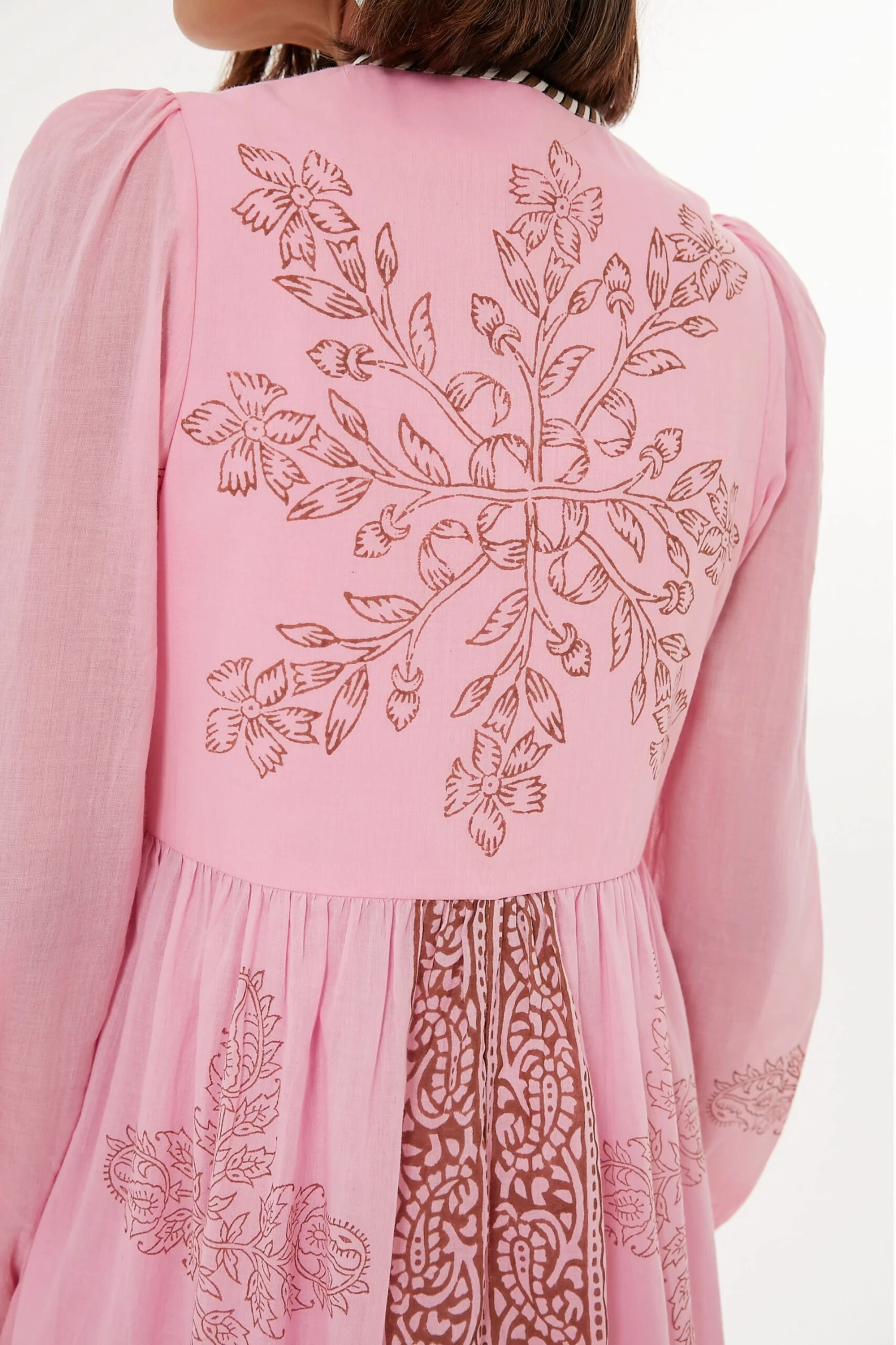 Pink Winifred Guava Dress 6 Pink Winifred Guava Dress - Image 6