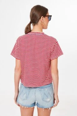 MOTHER Chemise A Rayures The Big Baggy Mid Tee -ULLA JOHNSON SHOP Sh1W15gNpy27nbWXsiYowokoGc2vS9Ni 1