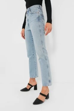 AGOLDE Riptide Pinch Waist High Rise Kick Flare -ULLA JOHNSON SHOP T8IxkX7hasfeykHATAO11U0v6paupkxJ 1