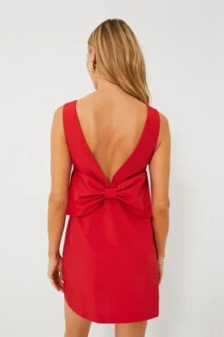 Red Bow Bella Mini Dress 9 Red Bow Bella Mini Dress -ULLA JOHNSON SHOP TQ9CpBK0LYg1z0NsgXbA6NQTsjl8yrmX 1