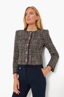Veronica Beard Navy Multi Lars Jacket -ULLA JOHNSON SHOP TUgLVJN7gsG8LSswZ1HutnpJzqGYeiyH 1