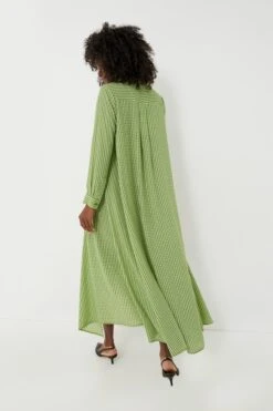 Verdant Basketweave Geo Lucille Dress -ULLA JOHNSON SHOP TcrGAI7OXXnGT9MaemDRH39jXtlA6tLf 1