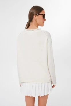 Ivory Americana Sweater 9 Ivory Americana Sweater -ULLA JOHNSON SHOP TfKnPh79s9Qov6mXE2Y6a6y7mTk6pgVa 1