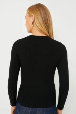 Black Alden Ribbed Crewneck -ULLA JOHNSON SHOP UWRjvqqLbsu14iz8zVBMF1QSoDhnqI3L 1