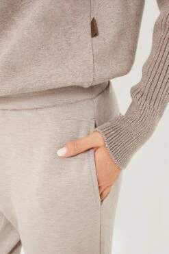 Varley Taupe Marl The Slim Cuff Pant 25 -ULLA JOHNSON SHOP UYc45yG3ml35l2MopzrdrFQyN1GzdQbV 1