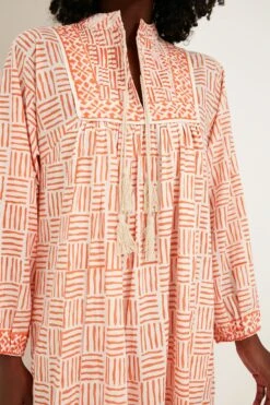 Coral Endless Summer Kaftan -ULLA JOHNSON SHOP UZeBcfKjviIWvxw3UR5YQZXJ9DV4a1WG 1