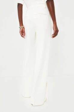ANINE BING Ivory Lyra Trouser -ULLA JOHNSON SHOP Um5TdNGLrDF4EiH790JC4qCPZJSqbpPZ 1