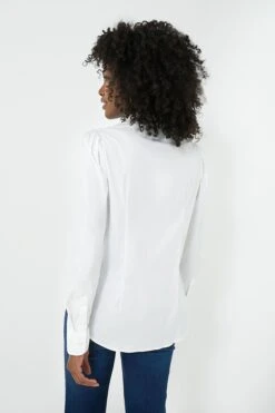 White Puffed Shoulder Shirt -ULLA JOHNSON SHOP Us5tWMcoYgaRMhh3tRZB9A3zbycIGpgo 1
