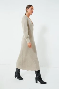 Taupe Bellagio Knit Dress -ULLA JOHNSON SHOP UtQzKRw3pT4Q3PyNsy84n7Y0knh1va1q 1