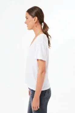 True White V Neck Tee 8 True White V Neck Tee -ULLA JOHNSON SHOP UyIYCsweSSPdlF3SuaSex6pk34vfFUkY 1