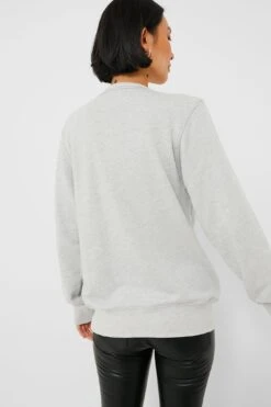 Gray Tiger Sweatshirt -ULLA JOHNSON SHOP V0MIlfmgyxdpyspF8jd3PRbpTWtXqr5C 1