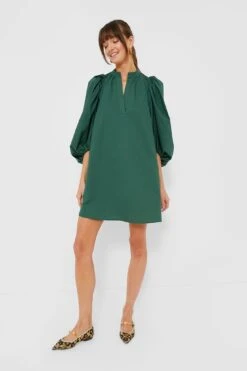 Emerald Green Astrid Dress -ULLA JOHNSON SHOP VMTWCoXff0GujghjNlXIoaiERsmSvIB1 1