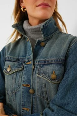 Cargo Wash The Slouchy Jean Jacket -ULLA JOHNSON SHOP ViFF2O1MWmTcG9CrOa8ZFSI5TNeRT3zW 1