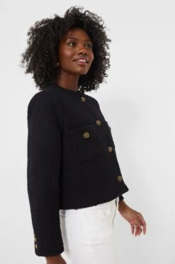 Ba&sh Black Meredith Jacket -ULLA JOHNSON SHOP W7xZRQKmwDt3PFIKS8idEiVtqFjnoMkA 1