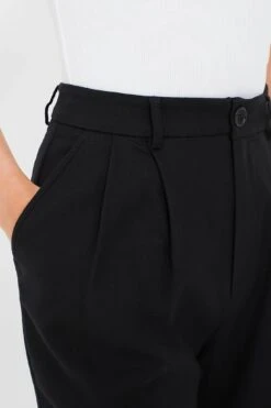 ANINE BING Black Twill Carrie Pant 9 ANINE BING Black Twill Carrie Pant -ULLA JOHNSON SHOP WGOL8NSF9nneE6SxxP8MHAC4UxZk47Ig 1