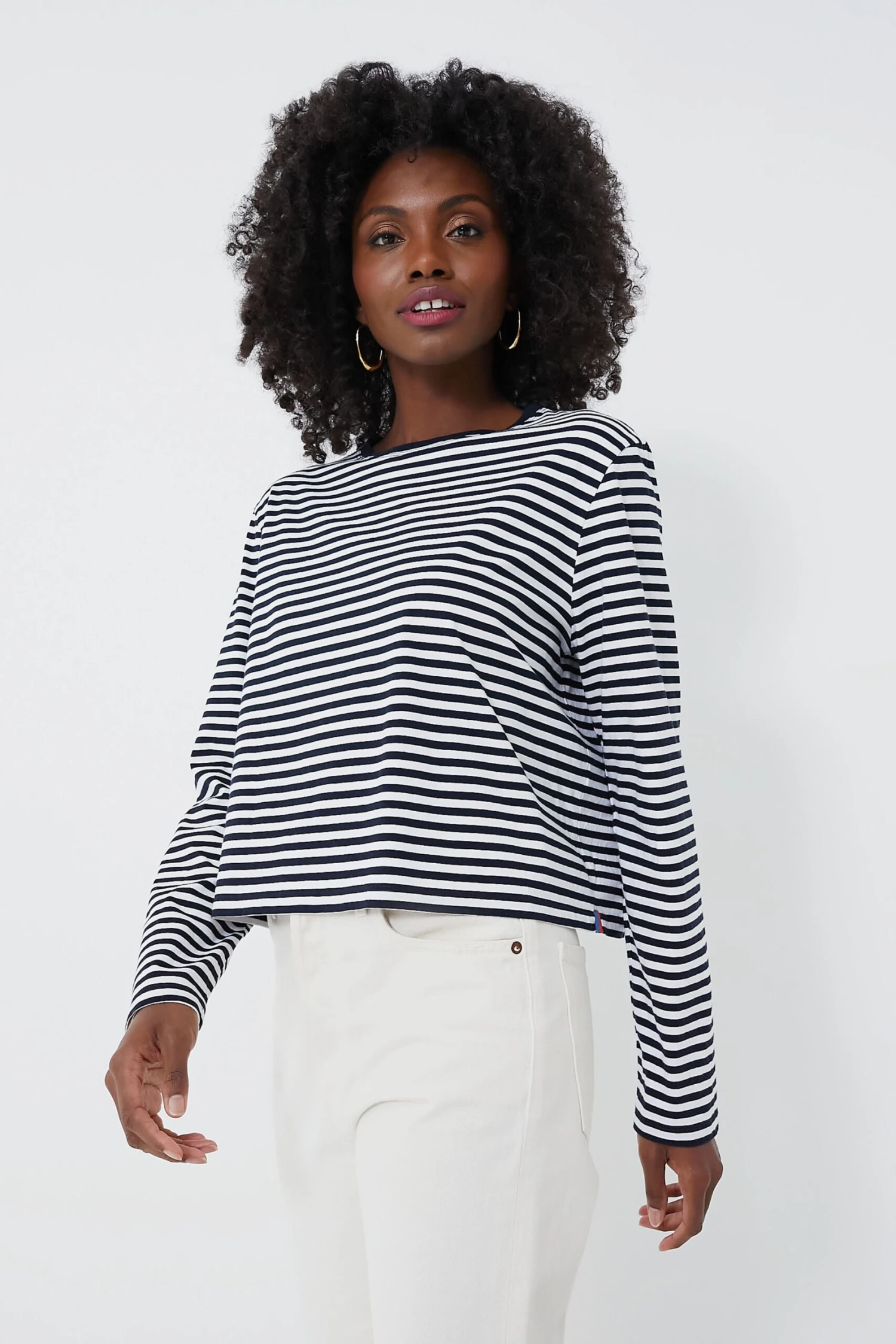 The Navy And White Venice Tee 6 The Navy And White Venice Tee - Image 6