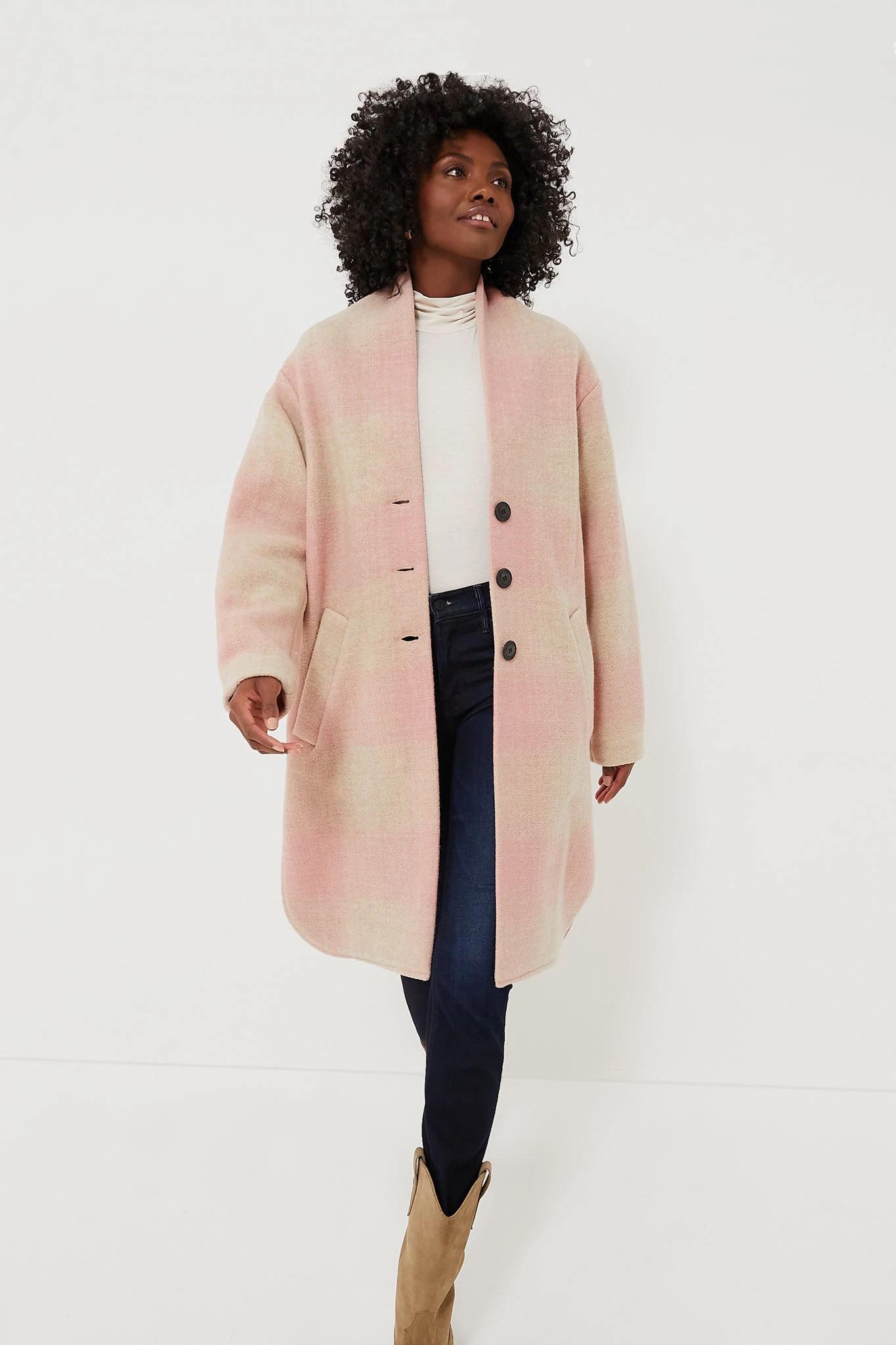 Isabel Marant Etoile Pink Gabriel Coat 1 Isabel Marant Etoile Pink Gabriel Coat