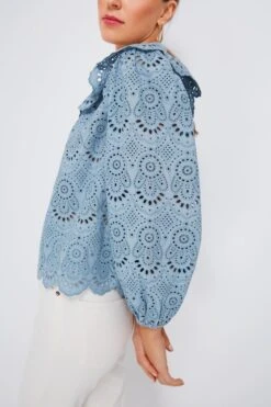 ULLA JOHNSON Celestine Eula Blouse -ULLA JOHNSON SHOP XdqGyHIgIF5exiaMMytqDdok2CWi4CYr 1