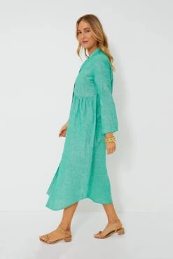Sea Green Linen Lydell Maxi Dress 7 Sea Green Linen Lydell Maxi Dress -ULLA JOHNSON SHOP XfS1TT8Q8LSoddsHdYpBFZa7WqUDz4C1 1