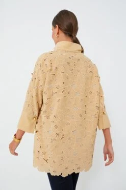 Tan Lace Willow Blouse -ULLA JOHNSON SHOP XxvMMNtzATKeKlKPVOvtV8jc5CHZcPra 1