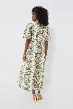 Sharp Floral Delaney Dress -ULLA JOHNSON SHOP YC5ihZwuntEqMYTxrlhgvozBDIp1vKp7 1