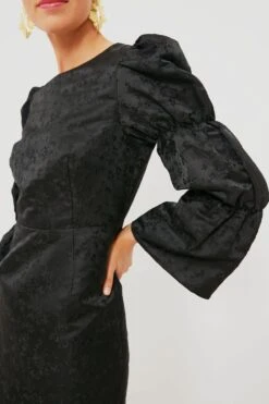 Black Jacquard Puff Sleeve Darcy Dress 10 Black Jacquard Puff Sleeve Darcy Dress -ULLA JOHNSON SHOP YCXjmSMgelRokgwQjhwn0l3DvbI6CMeG 1