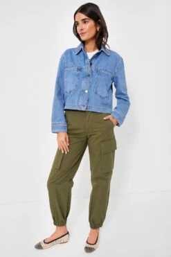 Vanessa Bruno Indigo Clair Barnabe Jacket -ULLA JOHNSON SHOP YN03GtKuHDIwvS04q3aixQC7utmXR9pC 1