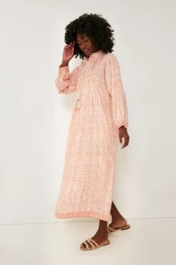 Coral Endless Summer Kaftan -ULLA JOHNSON SHOP YUhpoyfnEXbqH2CgJLr7gShGk6VfRImj 1