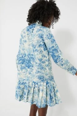 Misty Blue Toile Tate Dress -ULLA JOHNSON SHOP YX9oWWOrpJkIQaiIRIGH0pjJ61uLvHw7 1
