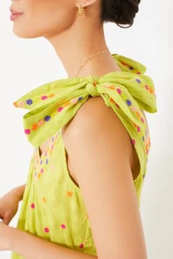 Lime Jacquard Obsidian Dress 12 Lime Jacquard Obsidian Dress -ULLA JOHNSON SHOP YZesivukXjK26gQ7vObddHtG6I9d17Bz 1