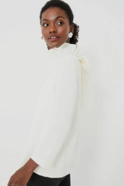 White Faye Blouse -ULLA JOHNSON SHOP YaaCoUiyUIrQ3u5WKp72nK781e875fcz 1