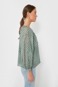 Day Flowers Juniper Frances Blouse 9 Day Flowers Juniper Frances Blouse -ULLA JOHNSON SHOP YgjPfOVqjOi2R8q4YDtv1yn5DrVufRE6 1