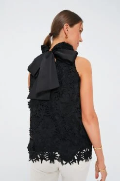 Black Guipure Lace Mason Top -ULLA JOHNSON SHOP Z2SU4xMpK1ZMGLd7m1xHIyIjcX9j2exq 1