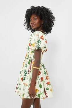 Exclusive Ivory Floral Caramelo Mini Dress -ULLA JOHNSON SHOP aFMq2GFGLXAq7PIDM8jv7G0uMTxBd4ru 1