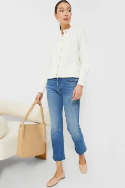 Ivory Cotton Colette Cardigan -ULLA JOHNSON SHOP atfXQOXbeFHEPq4G2Bpas4MSSbMIf93X 1