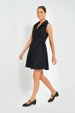 Black Sleeveless Noelle Shirt Dress -ULLA JOHNSON SHOP bEt7ofrQ21VmF7yzOJItfgi5Uf7To25x 1