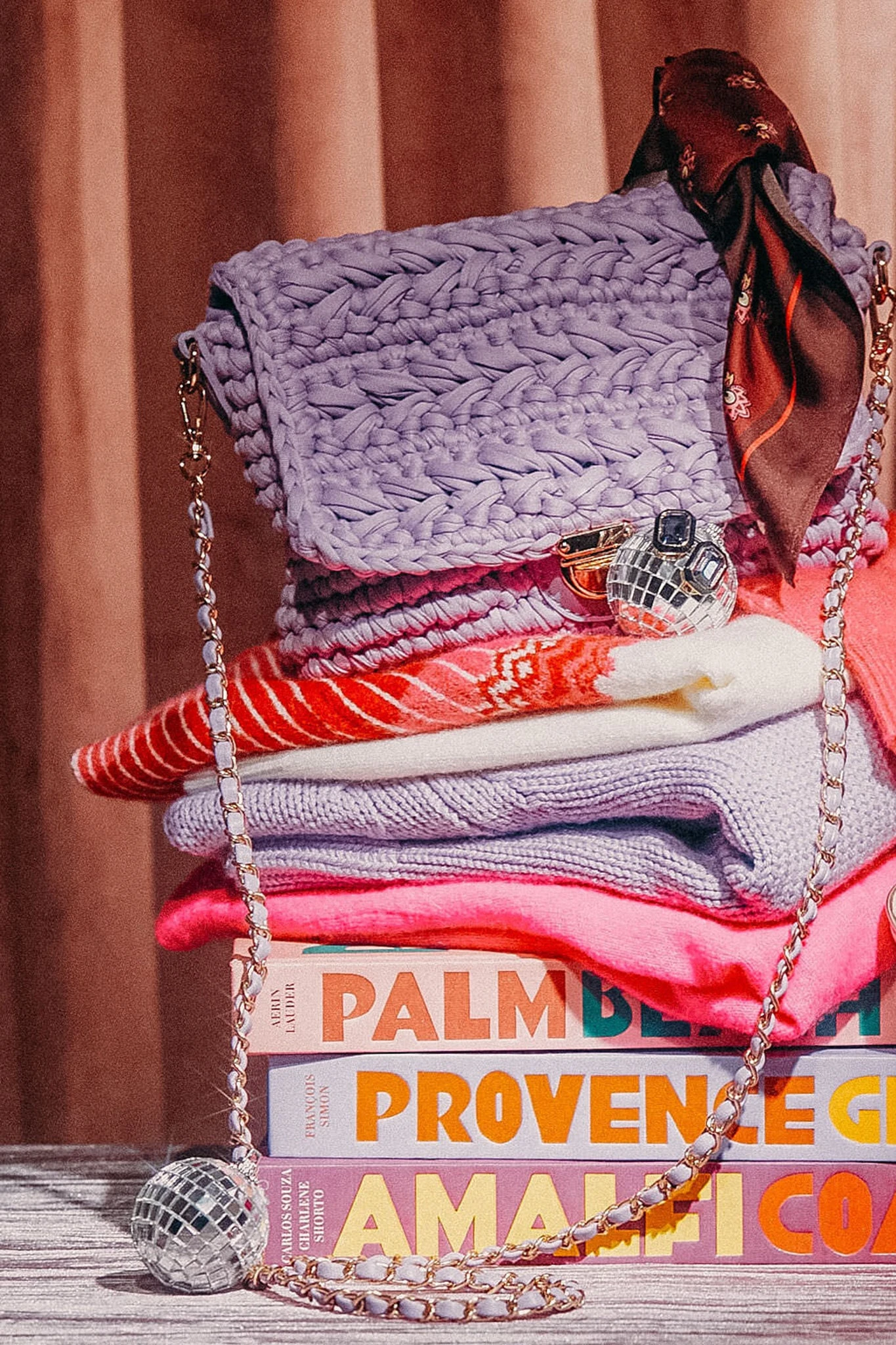 Lilac Claude Crewneck Sweater 8 Lilac Claude Crewneck Sweater - Image 8