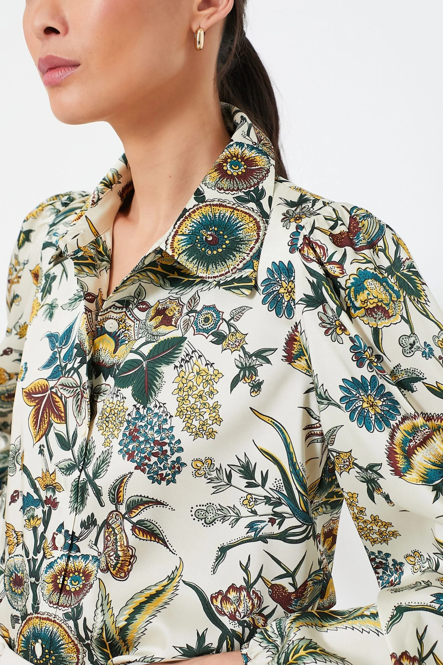 Sharp Floral Serena Blouse 5 Sharp Floral Serena Blouse - Image 5