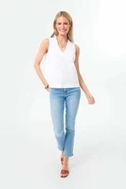 White Veronica Top -ULLA JOHNSON SHOP c8Vle6ZaUXsXW6hPNhWL73MPgvhC8LOx 1